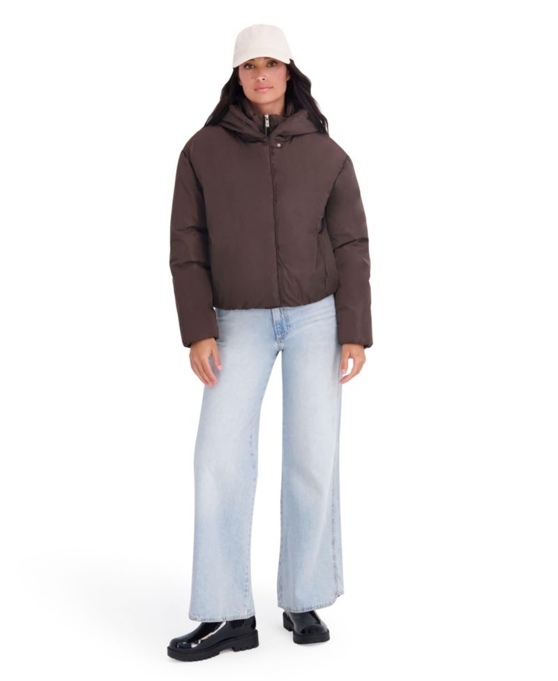 Women's Lightweight Hooded Puffer Jacket