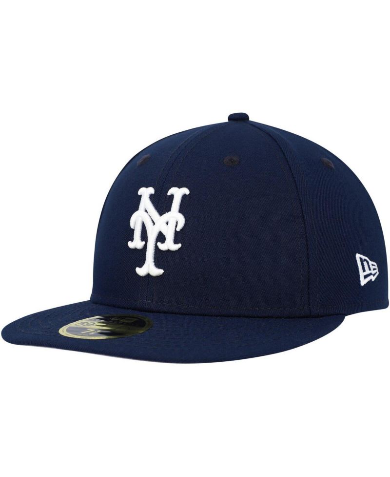 Men's Navy New York Mets Oceanside Low Profile 59FIFTY Fitted Hat