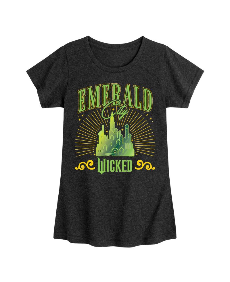 Little Girls Emerald City Graphic Tee
