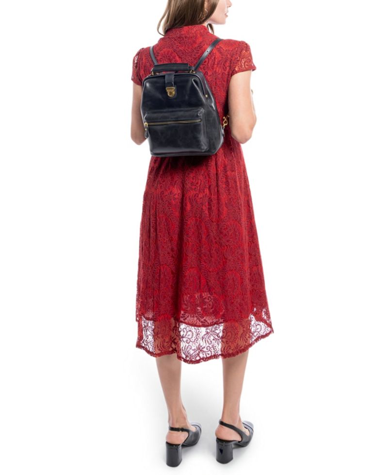 Doctor Small Leather Backpack