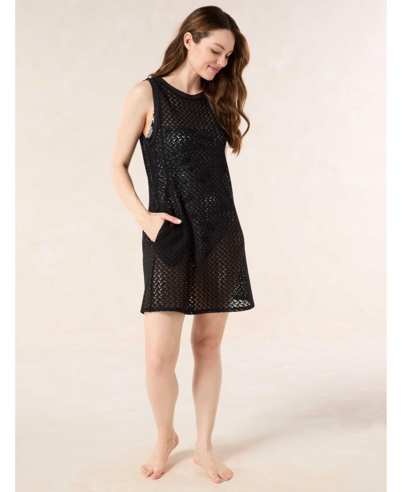 Women's Textured Cover Up Dress