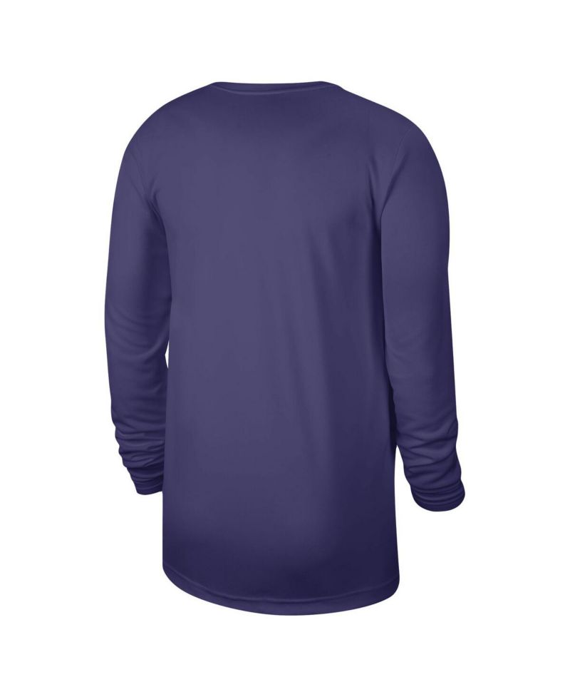 Men's and Women's Purple Phoenix Suns 2023 Legend On-Court Practice long sleeve
