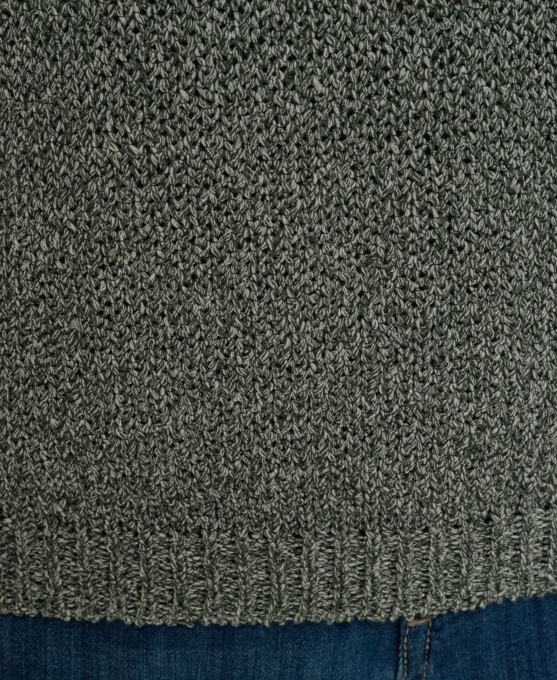 Women's Short-Sleeve V-Neck Sweater