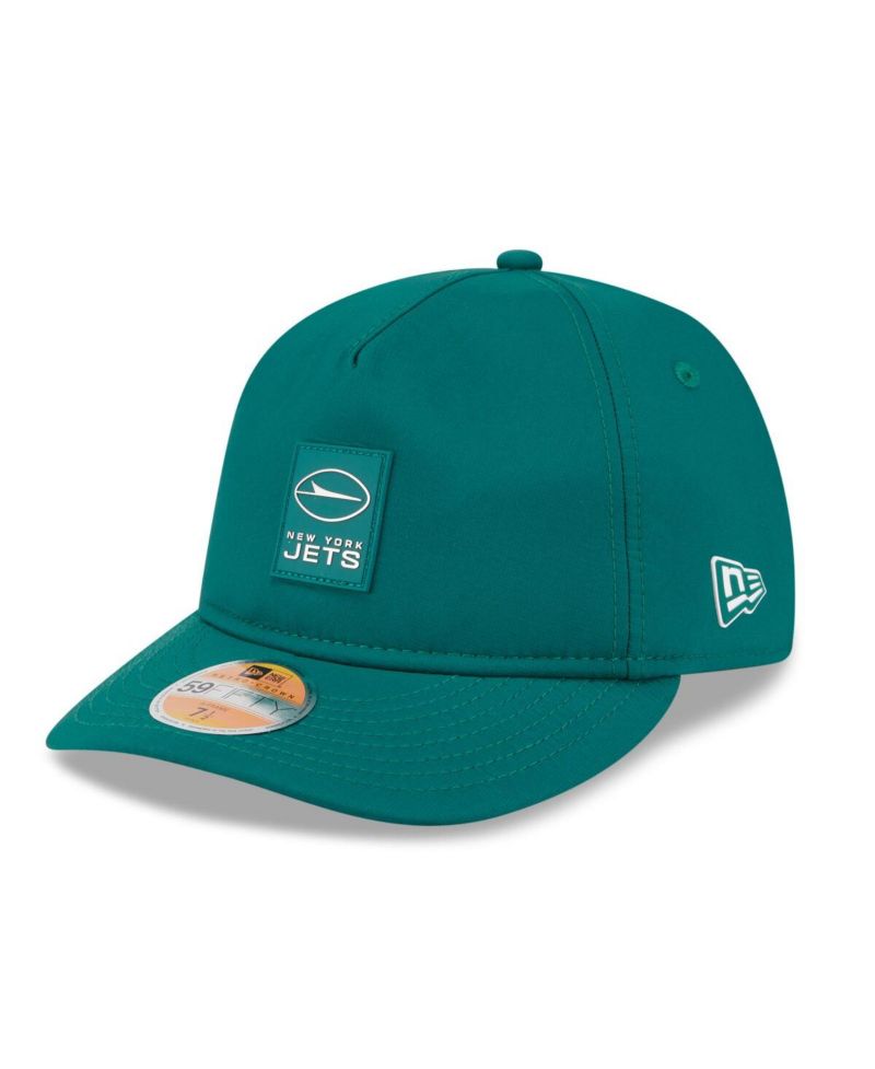 Men's Green New York Jets 2025 Sideline Retro Crown 59FIFTY Fitted Hat
