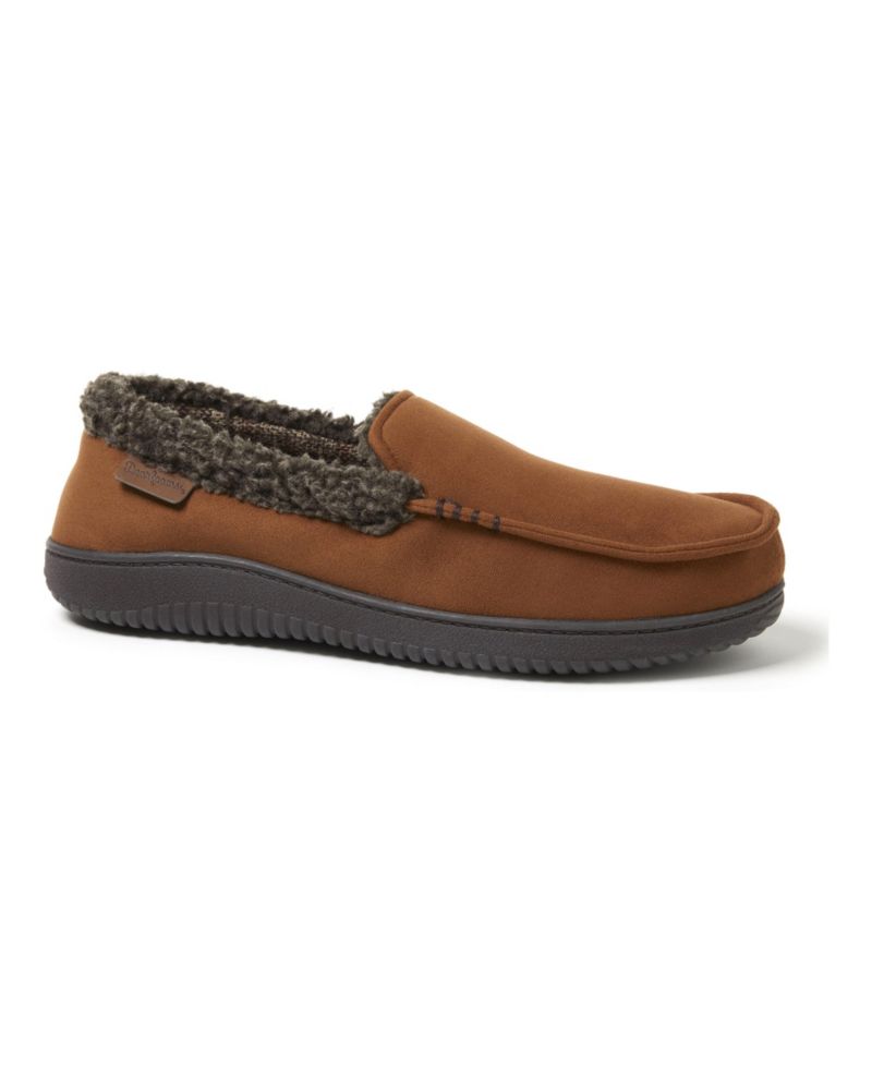 Men's Alexander Microsuede Moccasin House Shoe Slipper