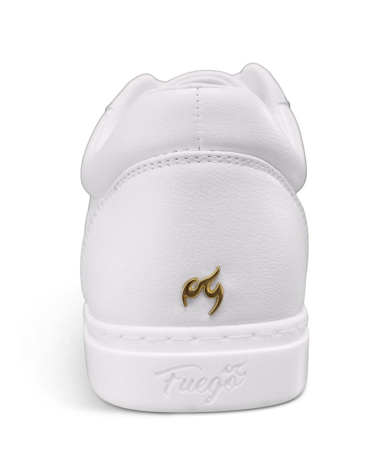 Men's White Low-top Sneaker