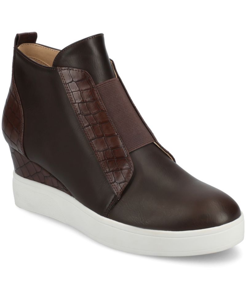 Women's Clara Inside Zip Wedge Sneakers