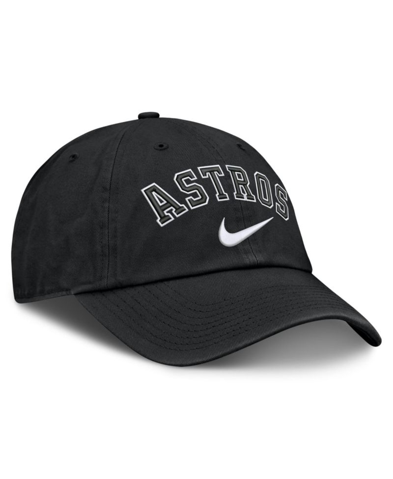 Men's Black Houston Astros Primetime Club Adjustable Hat
