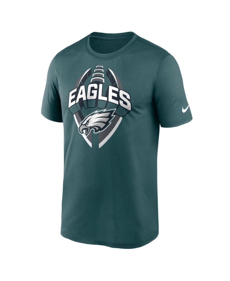 Men's Midnight Green Philadelphia Eagles Big & Tall Primetime Legend Icon Performance T-Shirt