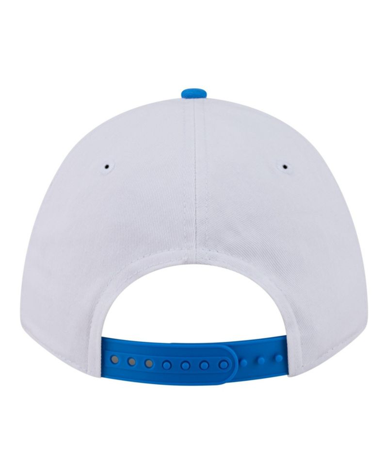 Men's White Detroit Lions Team Loyal A-Frame 9FORTY Adjustable Hat