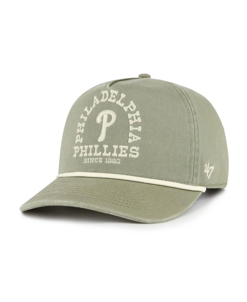 Men's Olive Philadelphia Phillies Canyon Ranchero Hitch Adjustable Hat