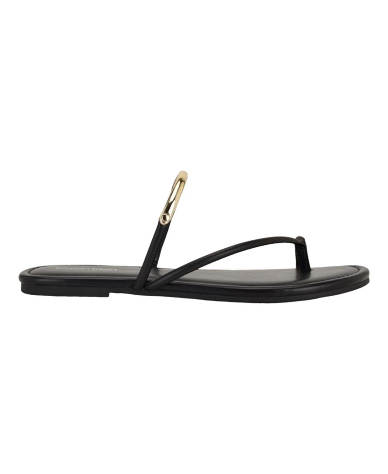 Women's Bienna Strappy Ornamented Flat Slip-On Sandals