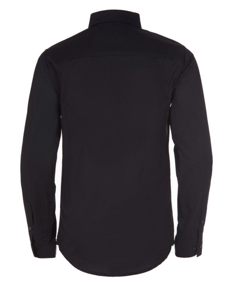 Little Boys Solid Stretch Poplin Shirt