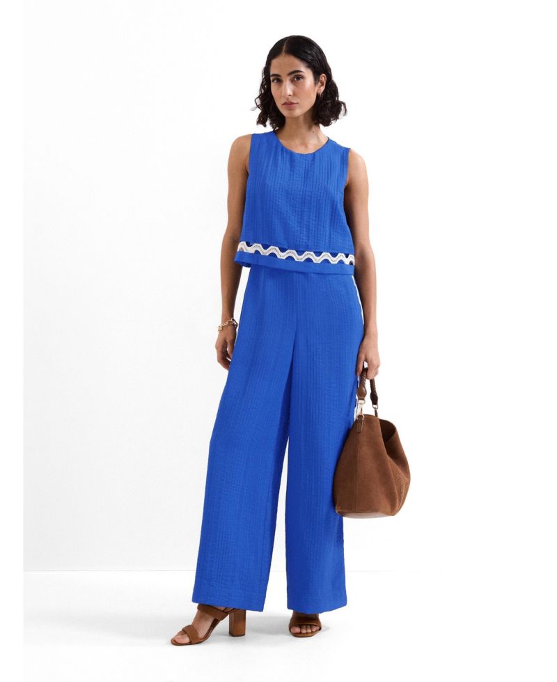 Women's Aubrey Sleeveless Wide Leg Jumpsuit