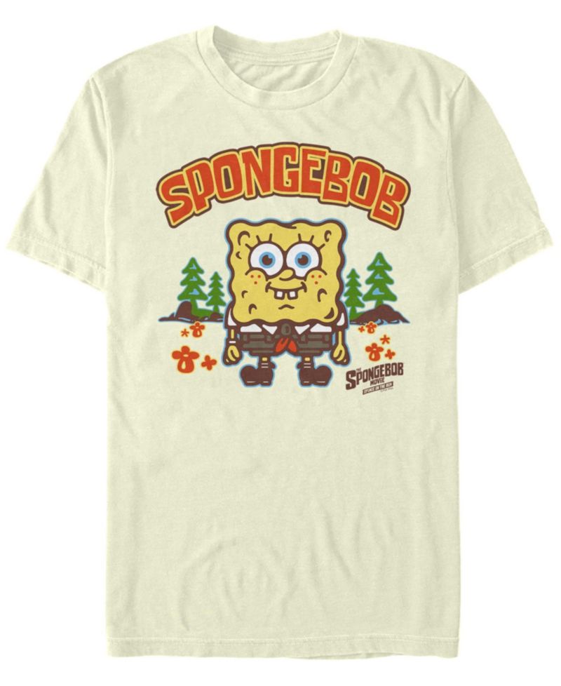 Men's Kid SpongeBob Short Sleeve Crew T-shirt