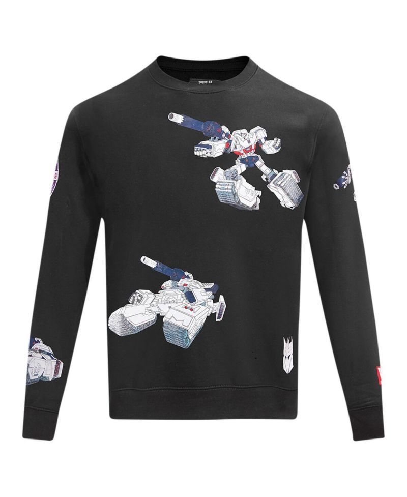 Men's and Women's Bumblebee Transformers Happy and Together Pullover Sweatshirt
