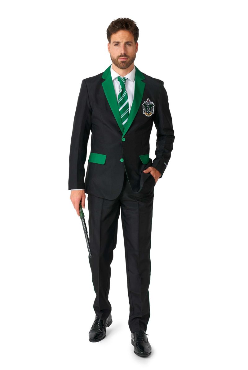 Men's Official Slytherin Costume - Slim Fit Suit