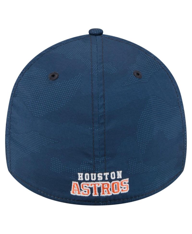 Men's Navy Houston Astros Tonal Camo 39THIRTY Flex Hat