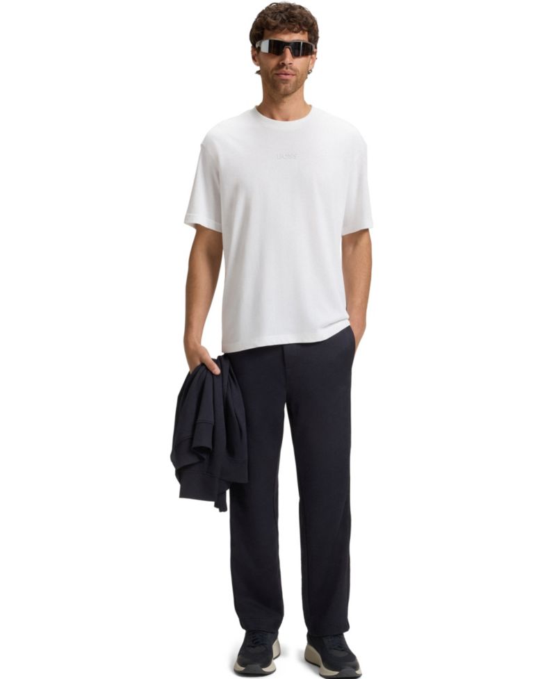 Men's Premium Cotton Jersey Relaxed-Fit T-Shirt