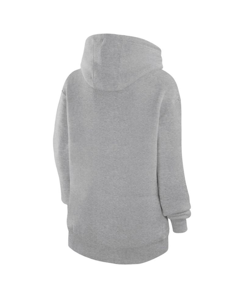 Women's Heather Gray Dallas Stars City Graphic Fleece Pullover Hoodie