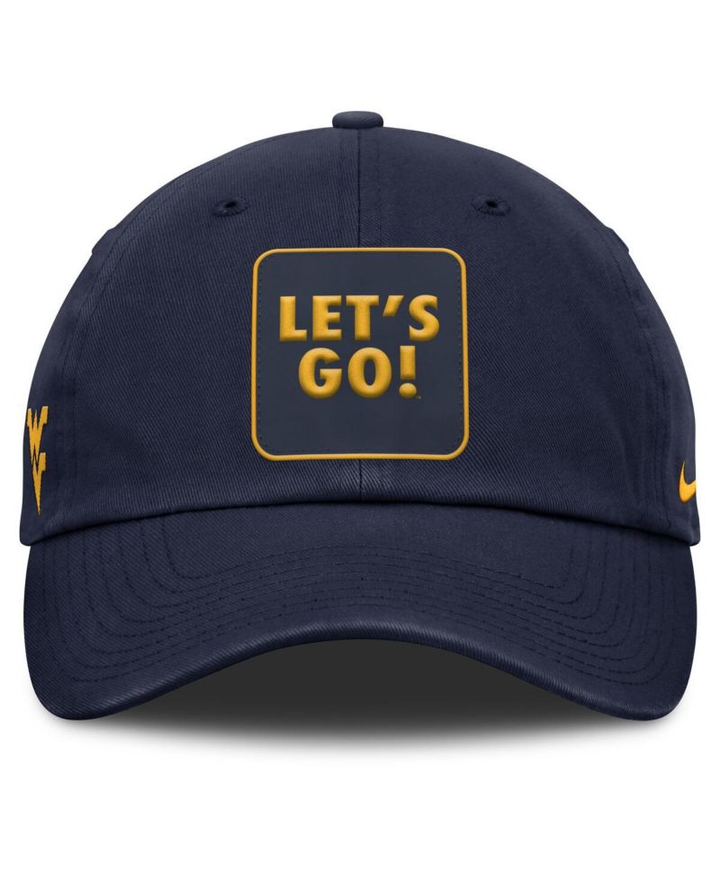 Men's Navy West Virginia Mountaineers Local Club Adjustable Hat