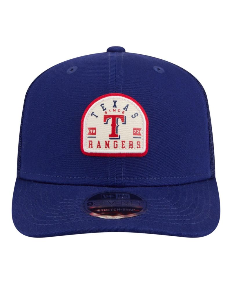 Men's Royal Texas Rangers Contest 9SEVENTY Adjustable Trucker Hat