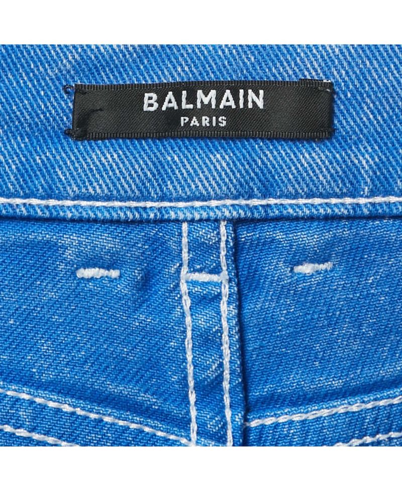 Women's Faded Denim Skinny Jeans