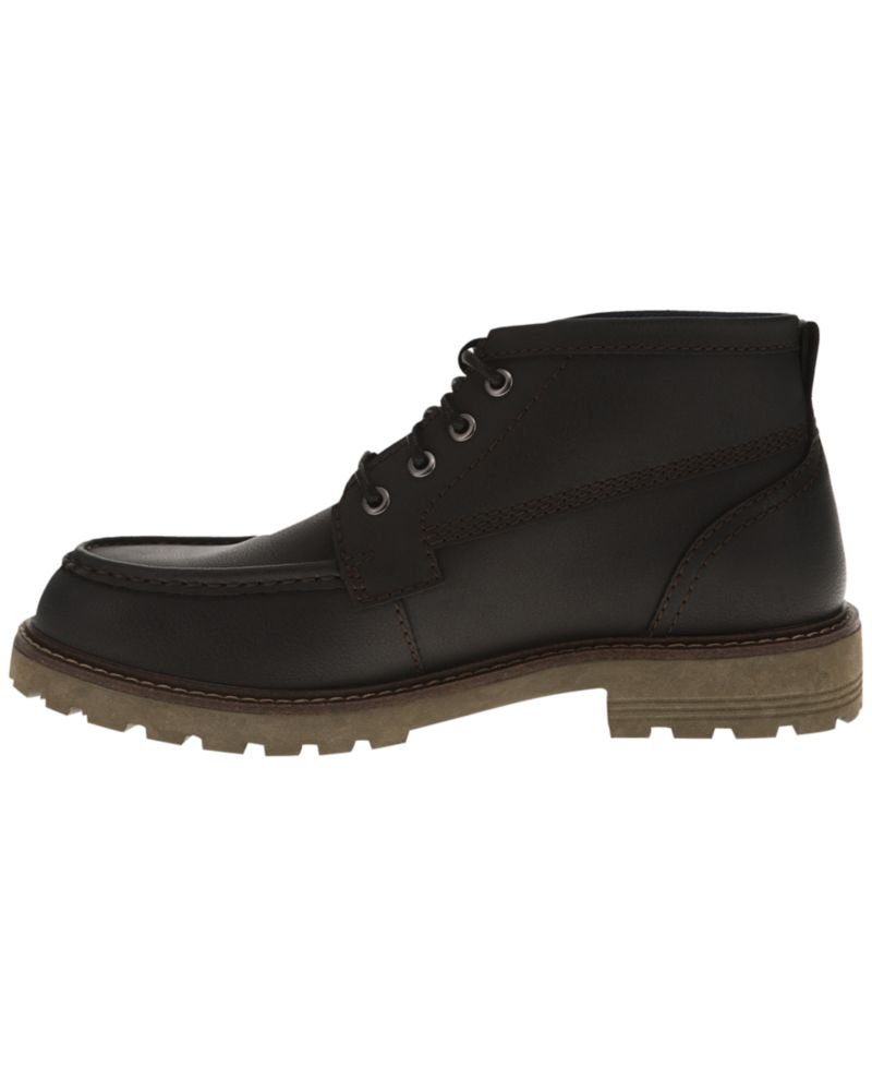 Men's Weston Lightweight Lugged Lace-Up Moc-Toe Boots
