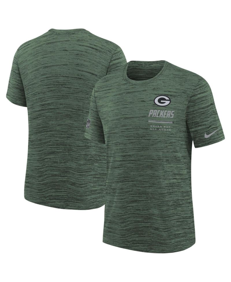 Big Boys and Girls Green Bay Packers Sideline Velocity Dri-FIT T-Shirt