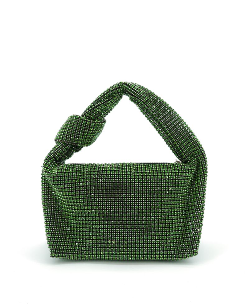 Ashley Small Rhinestone Top Handle Bag