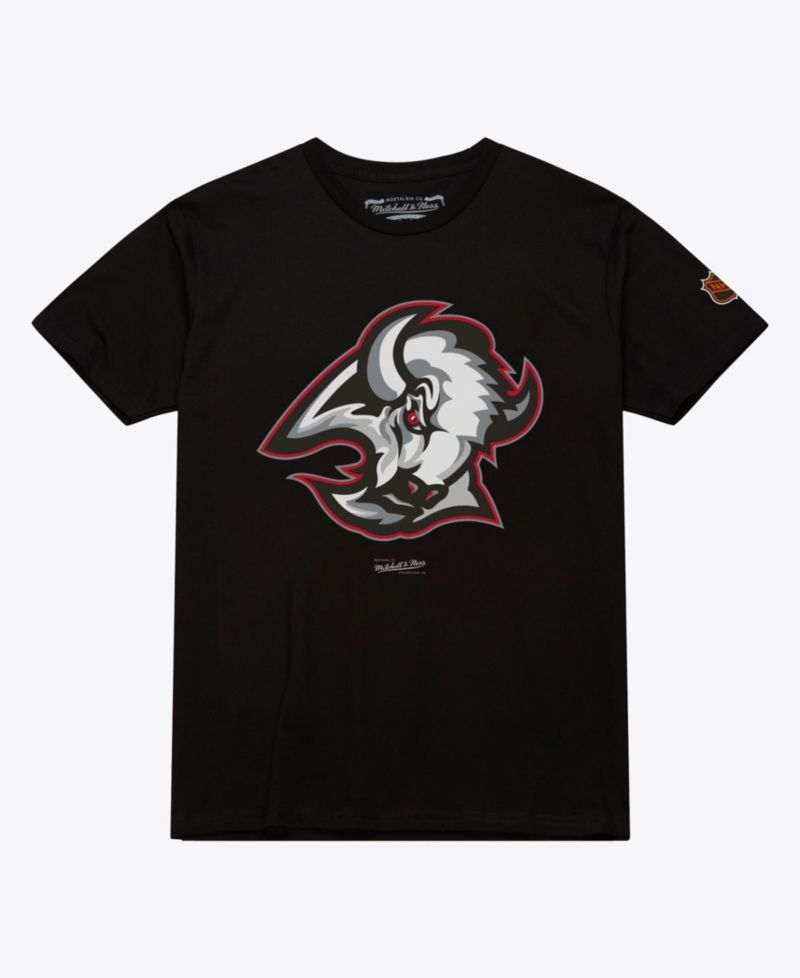 Men's Black Buffalo Sabres Core Vintage Logo T-Shirt