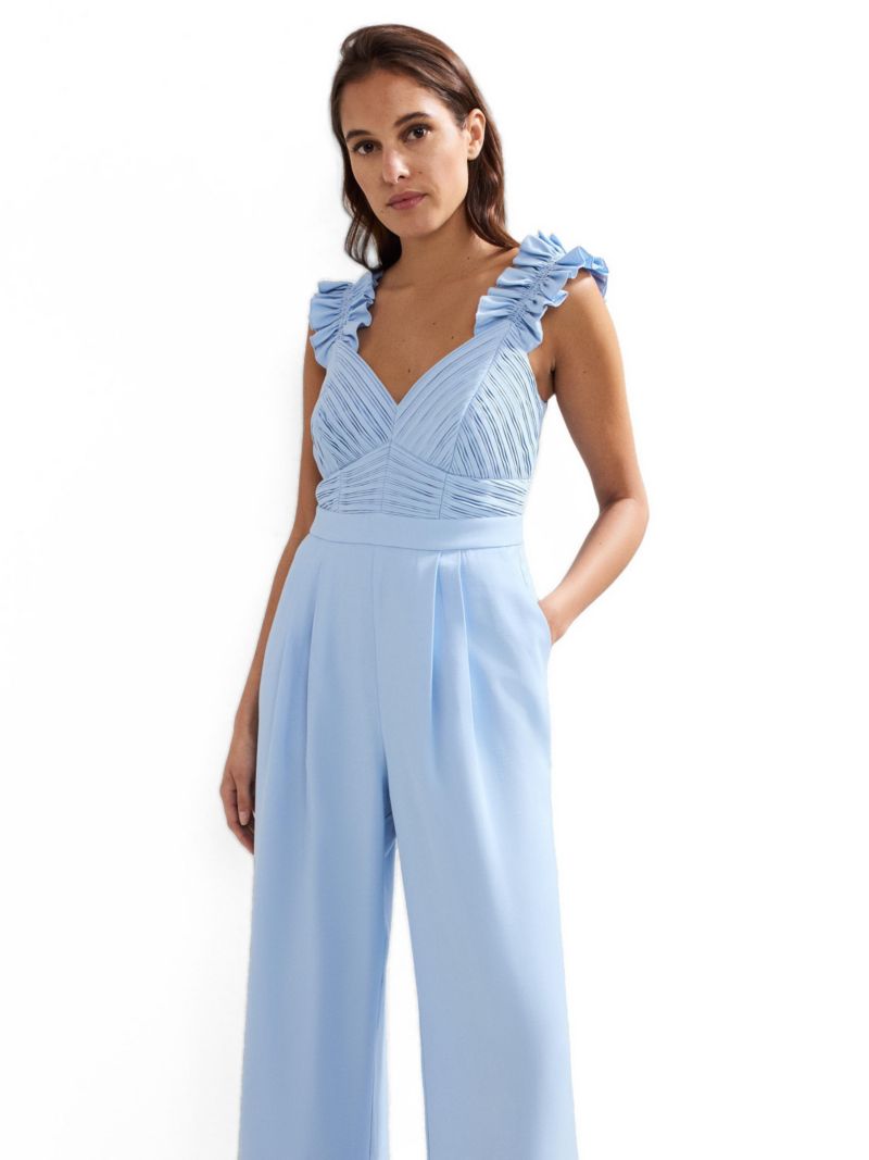 Women's Moira Ruffle Sleeve Jumpsuit