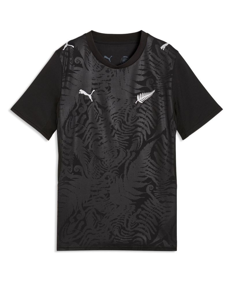 Big Boys and Girls Black New Zealand National Team 2026 Home Replica Jersey