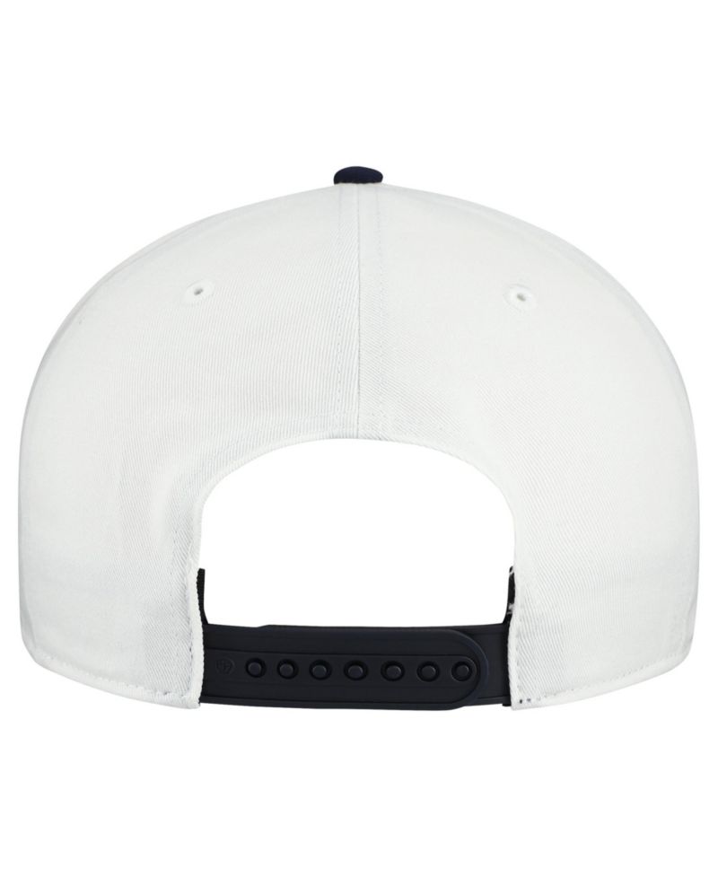 Men's White William Byron Flag Fill Two-Tone Team Adjustable Hitch Hat
