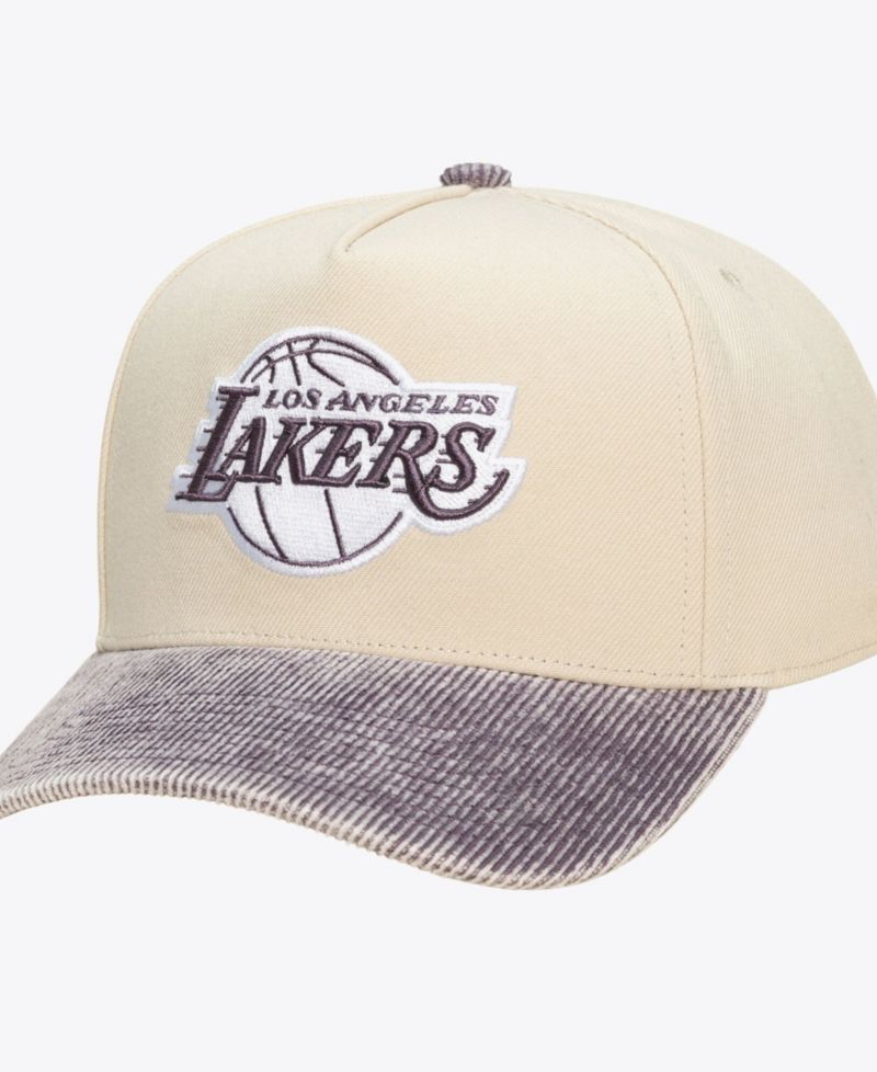 Men's and Women's Los Angeles Lakers Faded Pro Snapback Hat