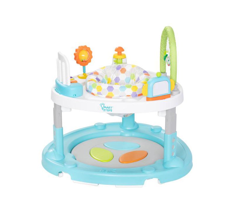 Kids Trend Smart Steps Bounce N Dance 4-in-1 Activity Center Walker - Hexagon Dots
