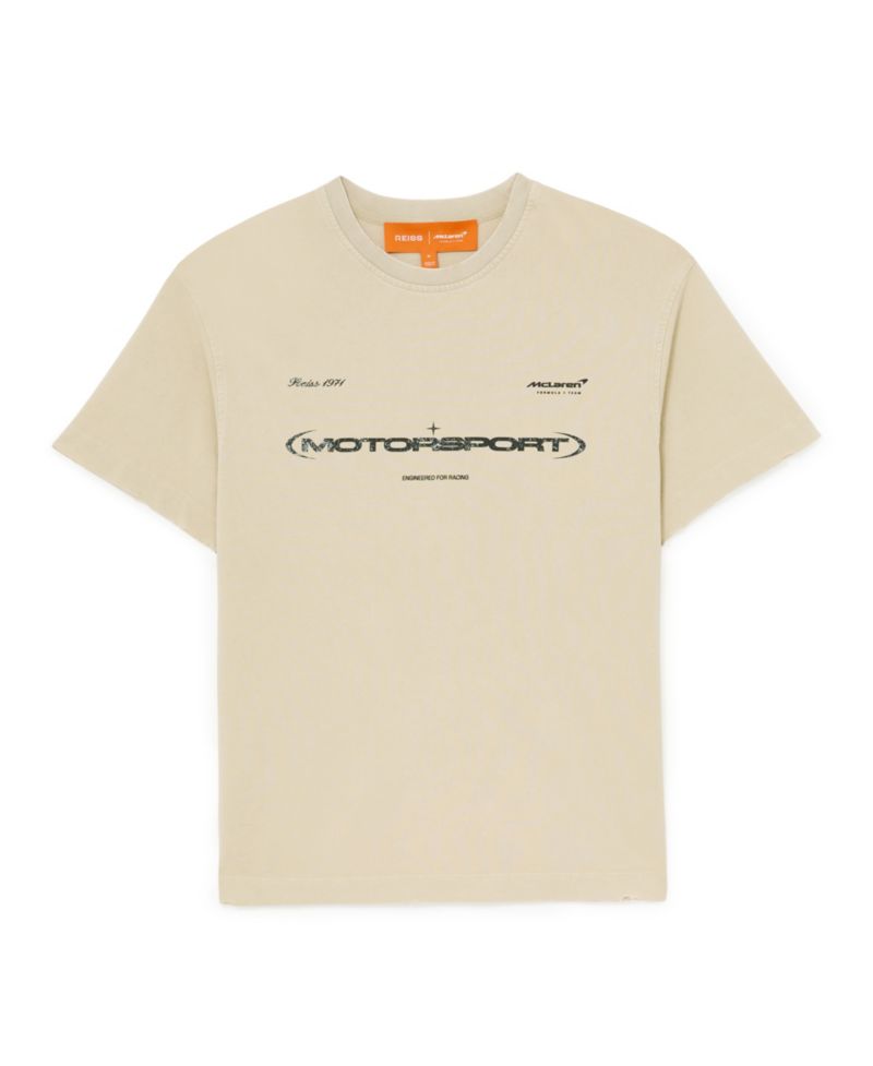 Men's Arkon McLaren Racing Relaxed-Fit Washed-Lightly-Distressed T-Shirt
