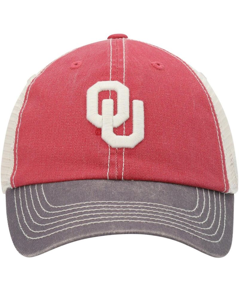 Men's Oklahoma Sooners Offroad Trucker Adjustable Hat - Crimson