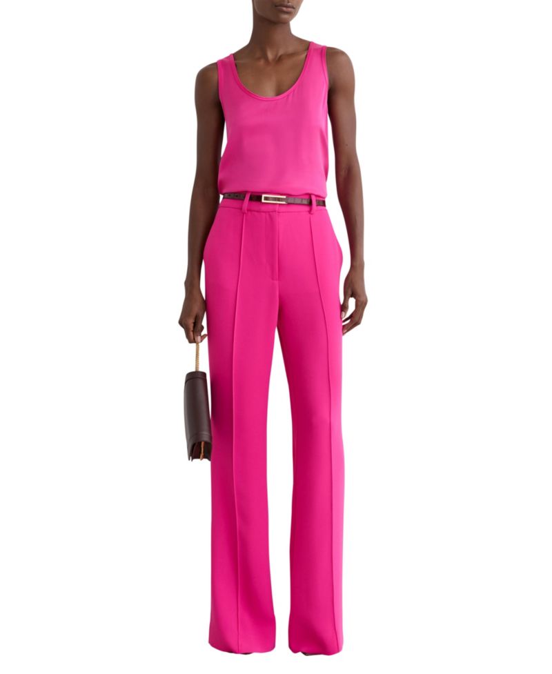 Women's Ruby Silk-Front Cami Top