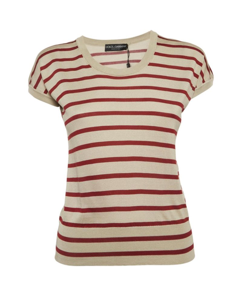 Women's Striped Knit Top