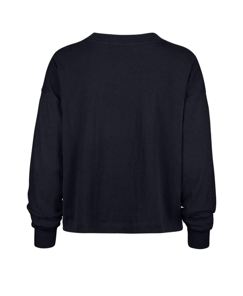Women's College Navy Seattle Seahawks Muse Sydney Long Sleeve T-Shirt