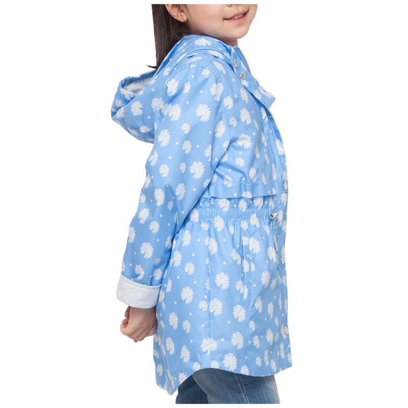 Girls Lightweight Rain Jacket Trench Coat XS-XL
