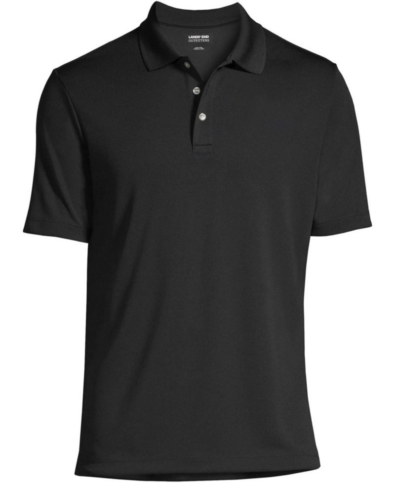 Men's School Uniform Short Sleeve Solid Active Polo Shirts