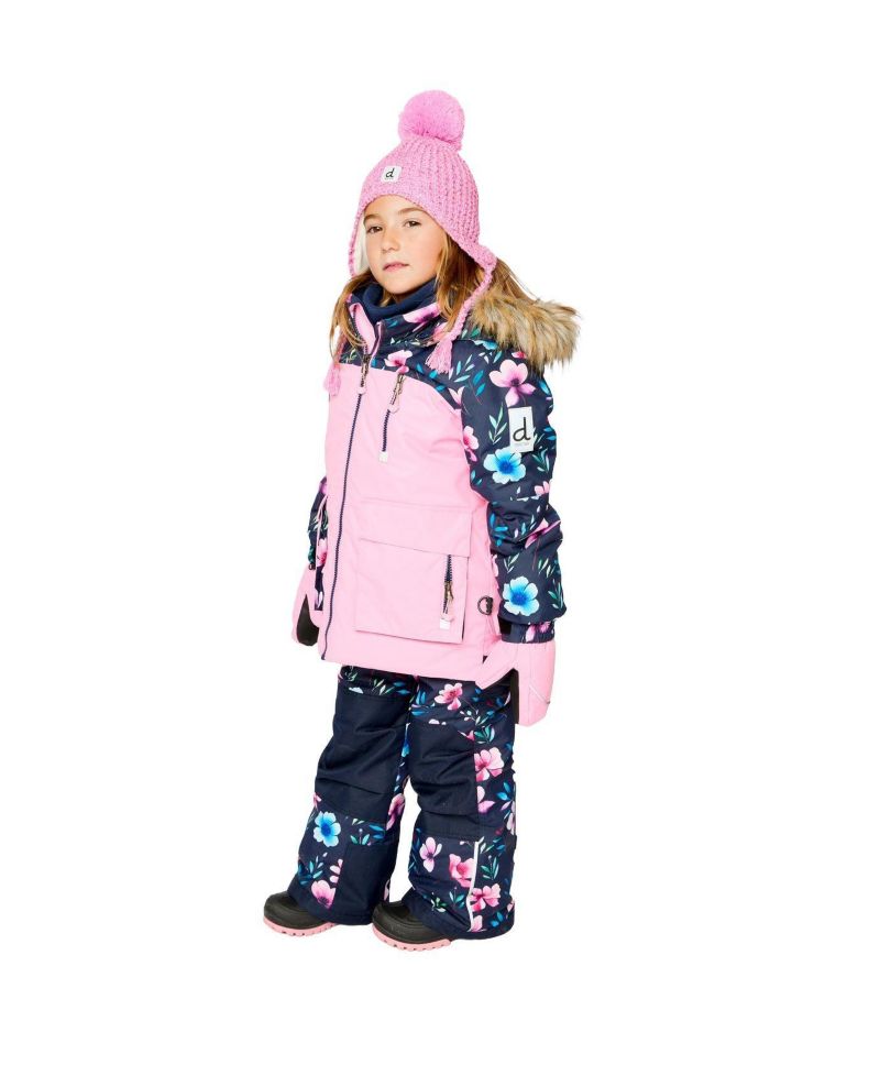 Little and Big Girl's (6-14) Two Piece Play Snowsuit