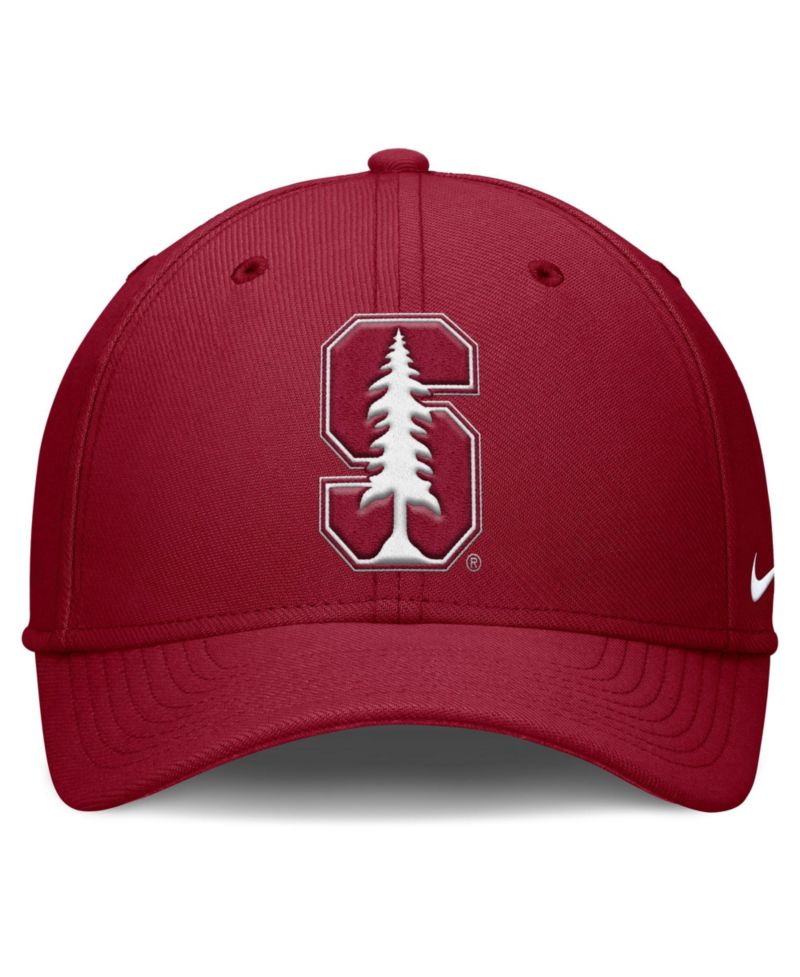 Men's Cardinal Stanford Cardinal Rise SwooshFlex Dri-FIT Hat
