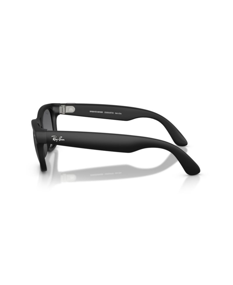 Ray-Ban Unisex Polarized AI Glasses, Meta Wayfarer RW4012 - GEN 2