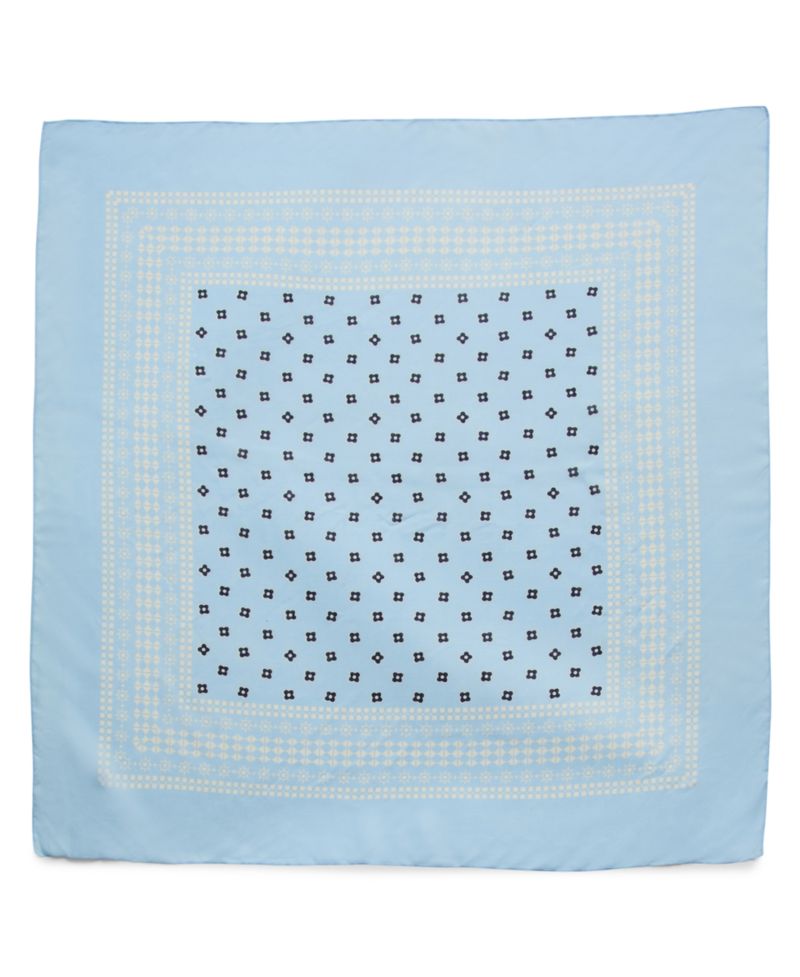 Geometric Bandana Printed Square Scarf