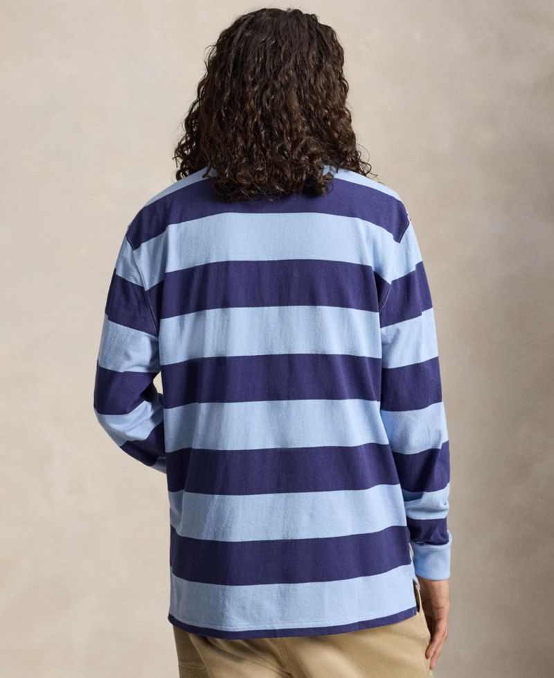 Men's Big & Tall The Iconic Striped Rugby Shirt