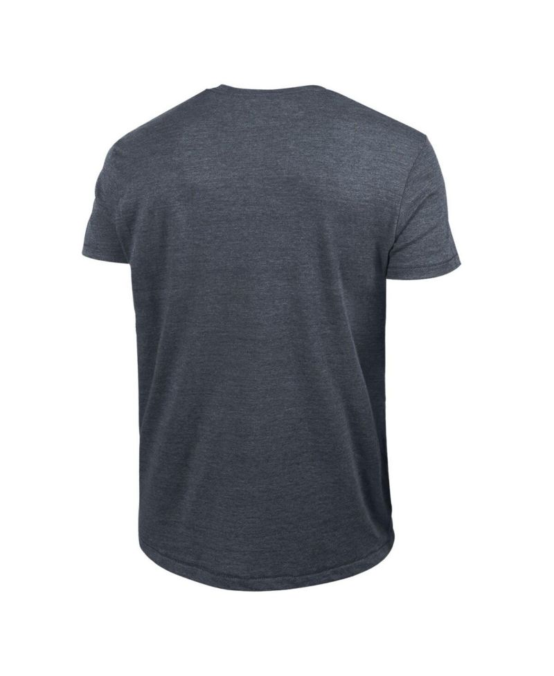 Men's Navy Minnesota Twins Cooperstown Logo Tri-Blend T-Shirt