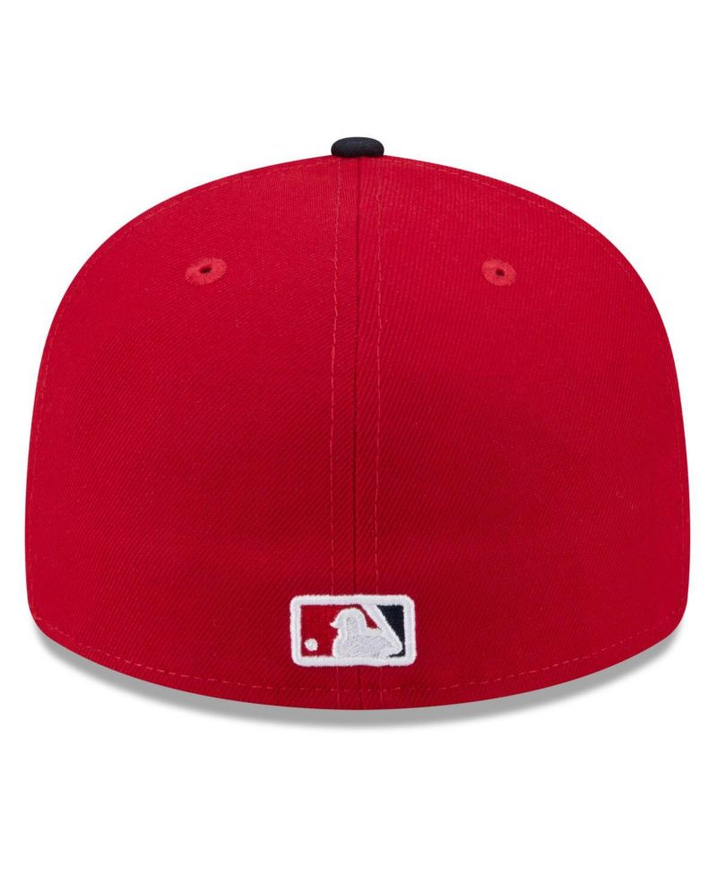 Men's Red/Navy Los Angeles Angels 2026 Spring Training 59FIFTY Fitted Hat